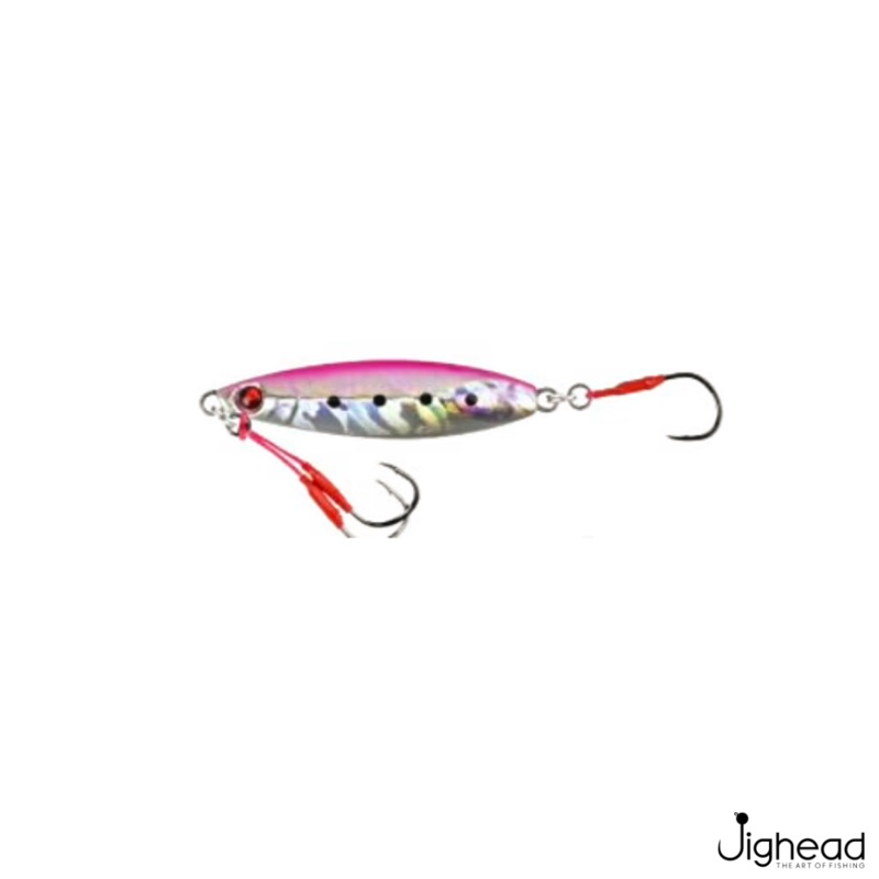 Blu Kicker Slow Jig 15g-60g|15g|20g|30g|40g|60g|Pink Sardine|Rainbow|Sardine|Zebra Pink Glow|Zebra Silver Glow