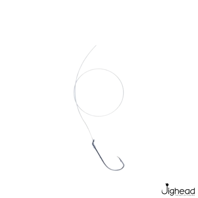 Snelled Hook 30cm | Size-10-12