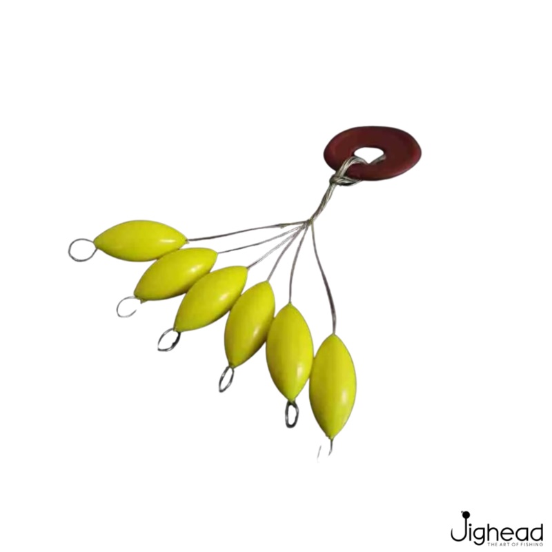 Foam Float | 6pcs/pk|Orange|Yellow|Green