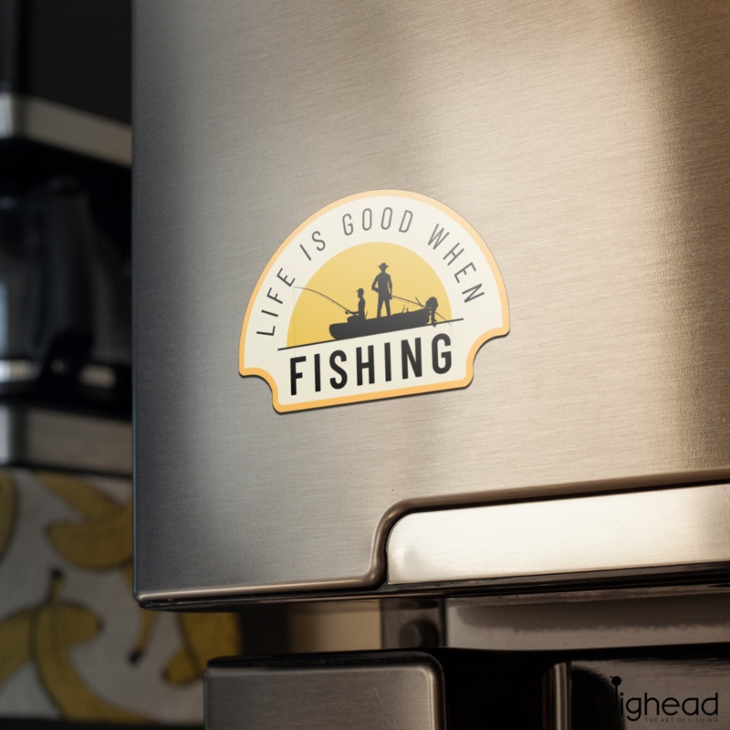 Wave Theory | Life Is Good | Fridge Magnet