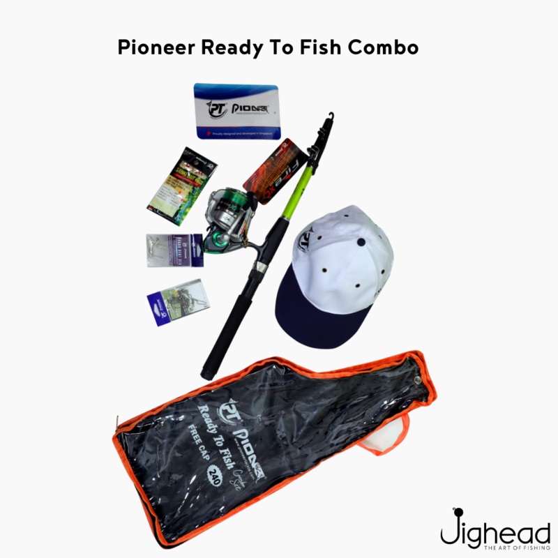 Pioneer Ready To Fish Combo|6ft|7ft|8ft|9ft|10ft