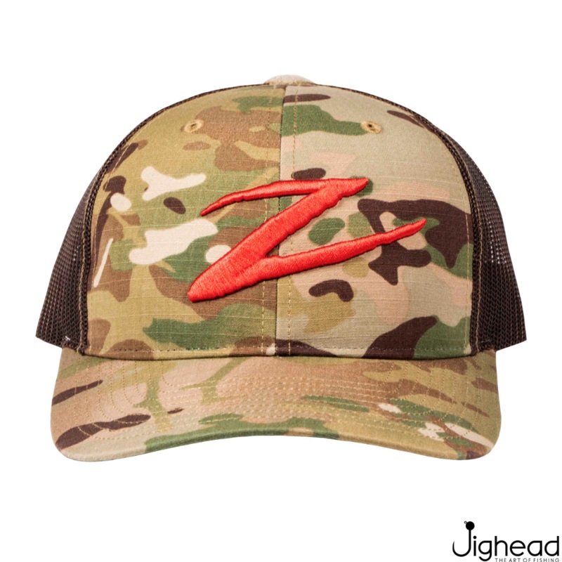 Zman Multicam Trucker HatZ|Original|Black