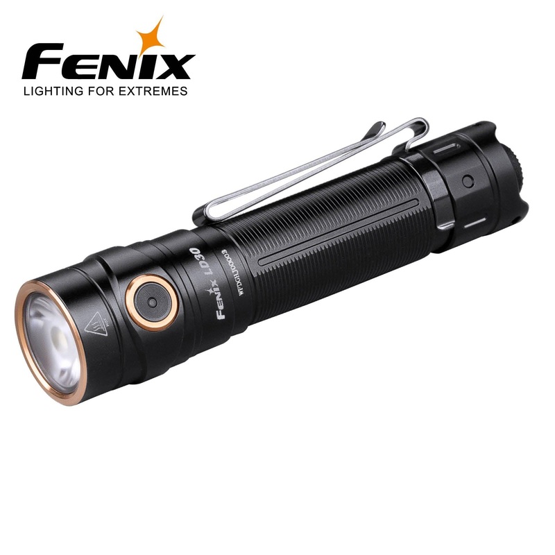 FENIX LD30 FICKLAMPA LED INKLUSIVE BATTERI
