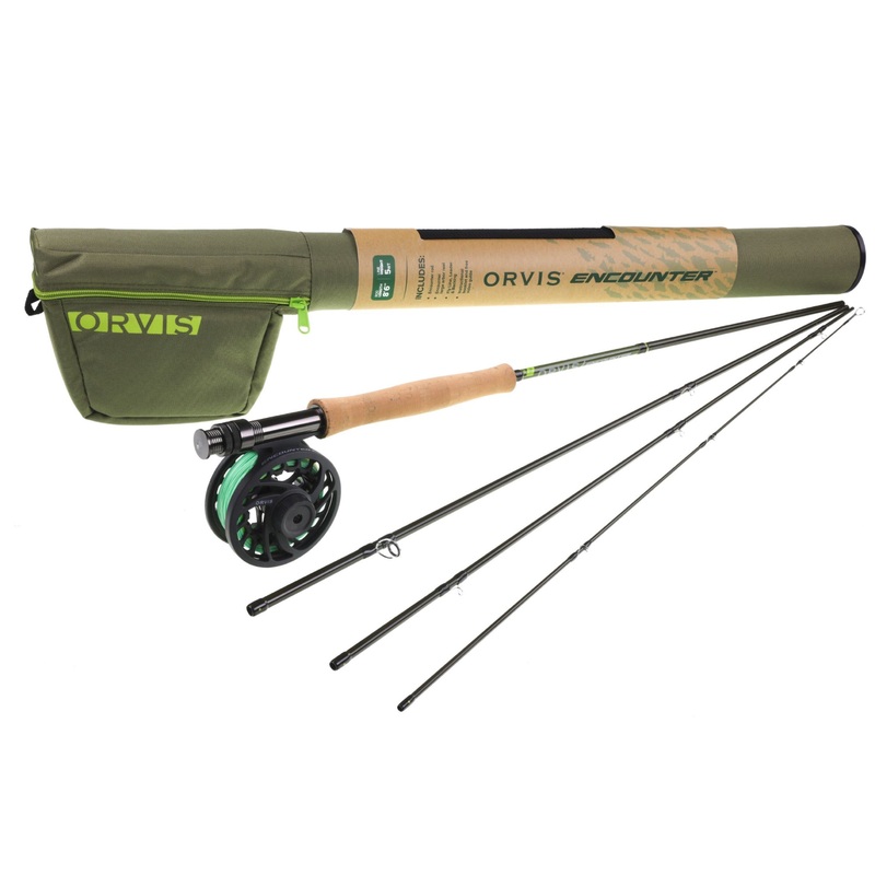 Orvis Encounter Flugfiskeset|9’||5 – 905-4 Outfit||6 – 906-4 Outfit||8 – 908-4 Outfit