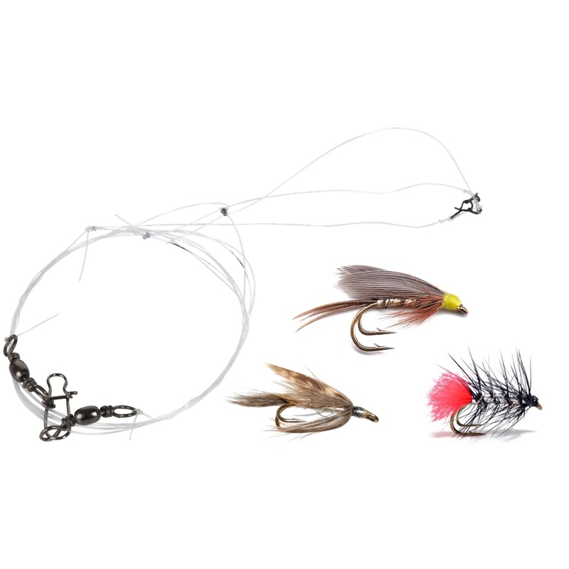 Flugupphngning | Flugsnappare och 3 flugor till flugdupp