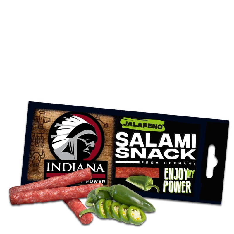 Indiana Salami Jalapeno 18g
