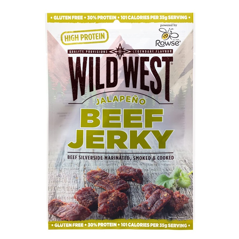 Wild West Beef Jerky Jalapeno|20g|60g