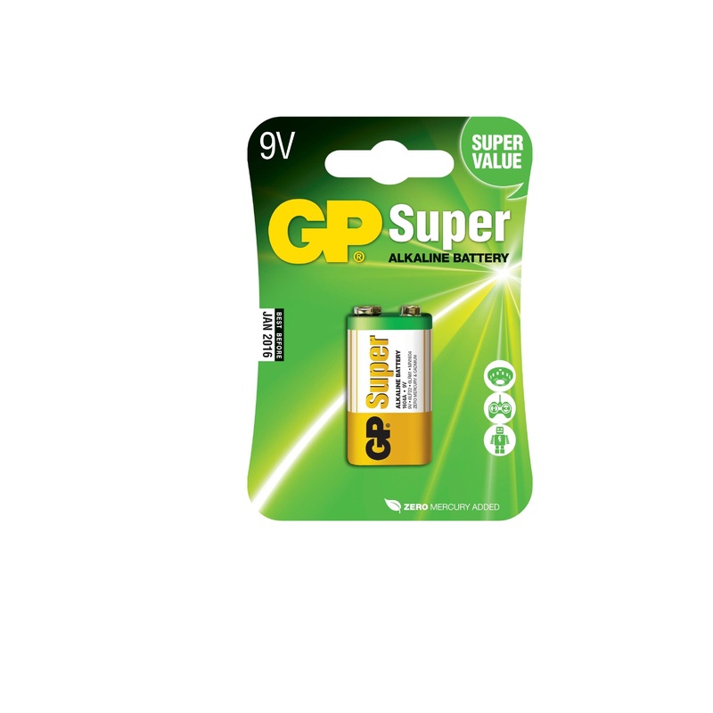 GP Super Batteri 6LF22 9V