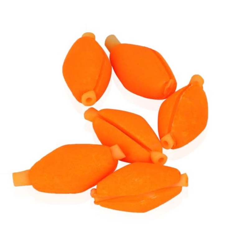 Nappindikator Orange Foam 6pk – Hy visibilitet