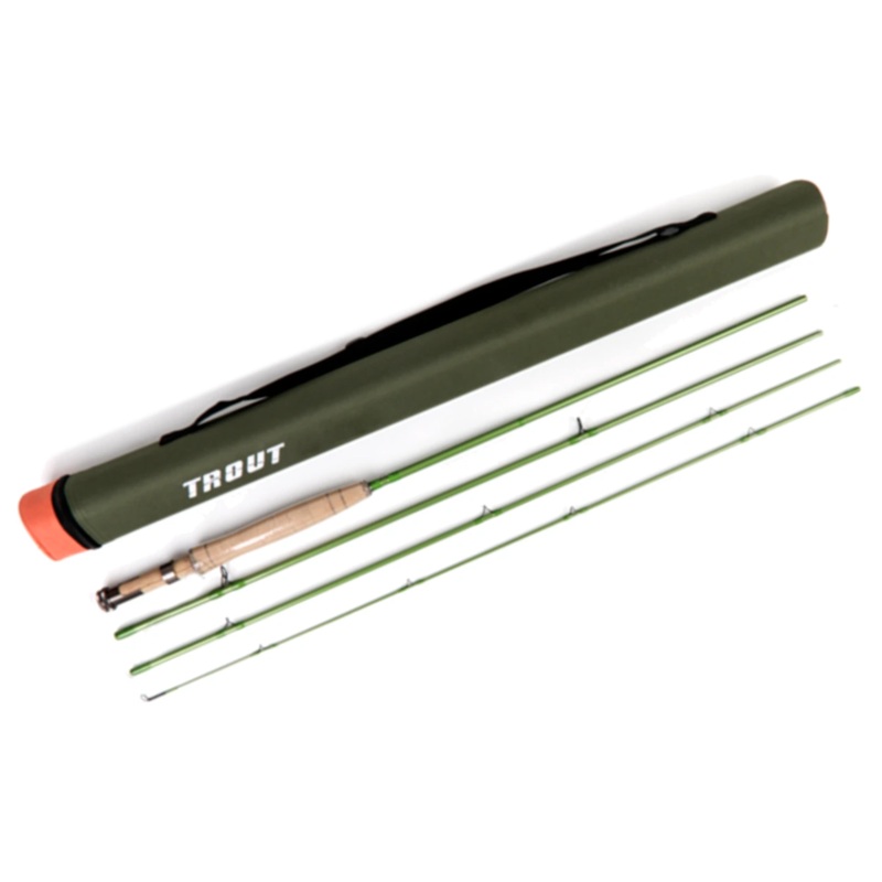 Trout-o-File Light trout fluestang – 4 deler