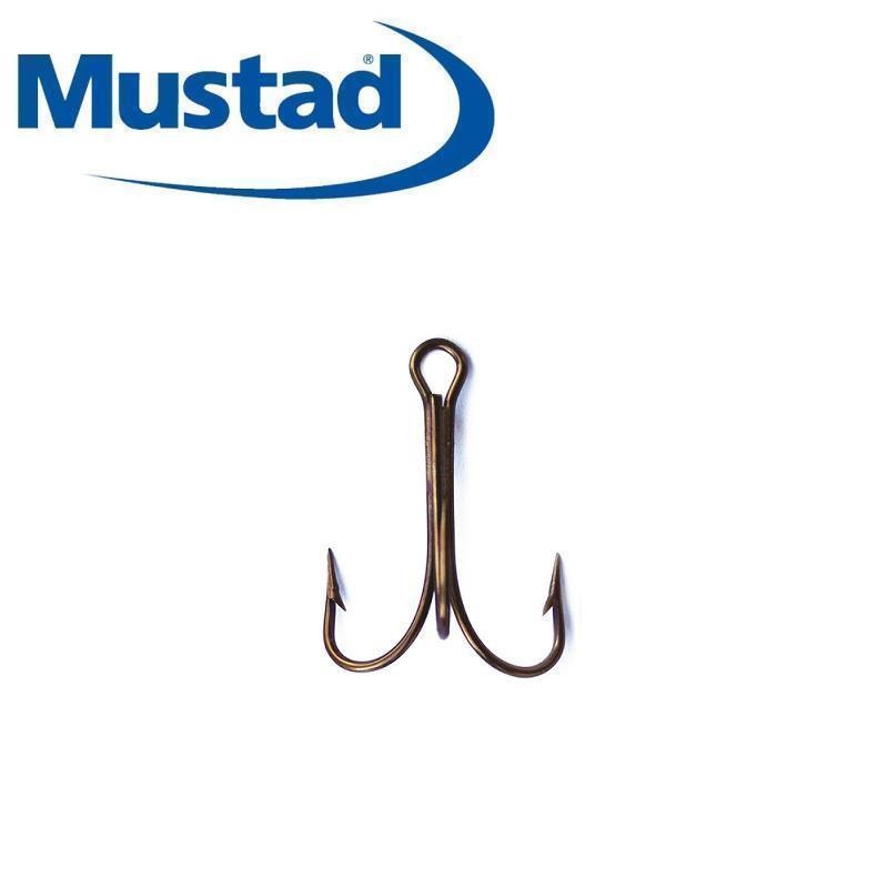 Mustad 3551 Tubekroker Treble 10pk