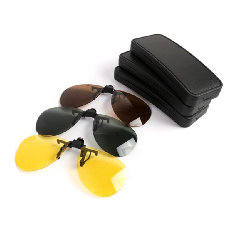 Clip-on Pilot solbriller | Polarisert