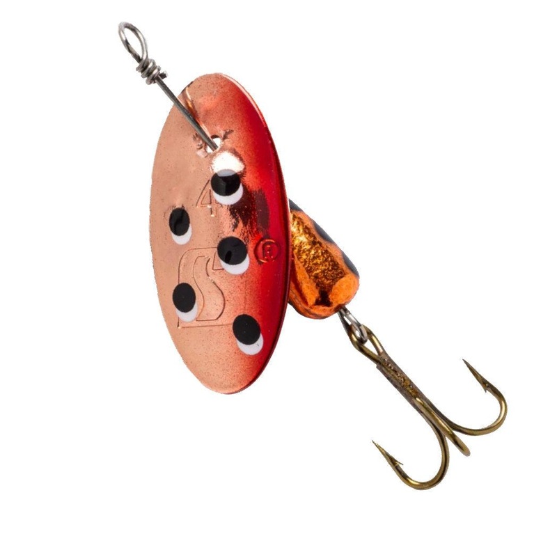 Slvkroken Spesial Spinner|4g|6g|9g|C/R/D Kobber/Rd/Prikker|C/R/G/R/D Kobber/Grnn/Prikker|C/R Kobber/Rd|G/FL Grnn/Fluor|S/O/D Slv/Orange/Prikker|S/G/R/D Slv/Grnn|S/D Slv Prikker|S/Y Gul/Slv|GO/BL Svart/Gull|FL/Y Svart/Orange|BL Svart|GR