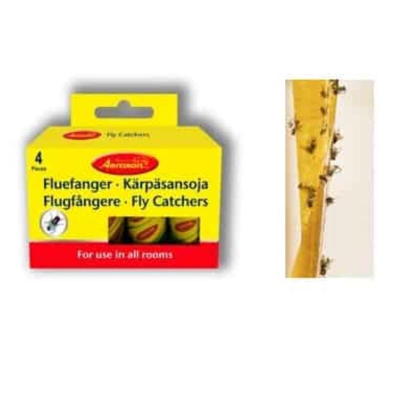 fluefanger 4pk | Fluepapir