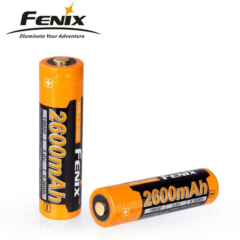FENIX ARB-L18-2600 18650 BATTERI 2600 mAh