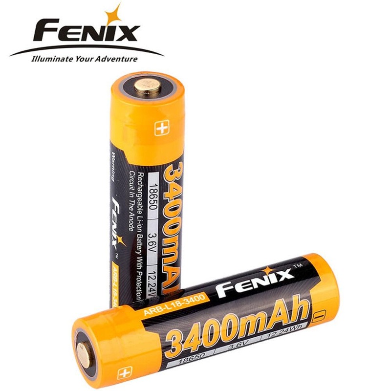 FENIX ARB-L18-3400 18650 BATTERI 3400 mAh 3.6V