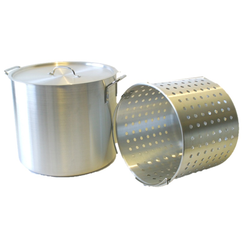 Krabbegryte 40 Ltr Aluminium m/innerrist