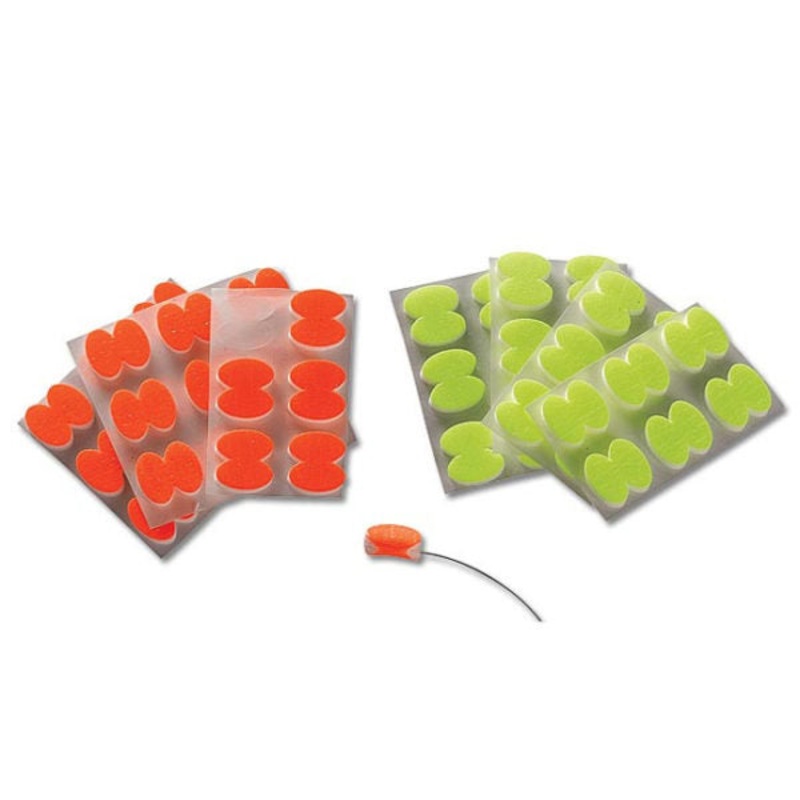 Orvis Stick On Oval Indikator|Fluor Gul|Fluor Orange