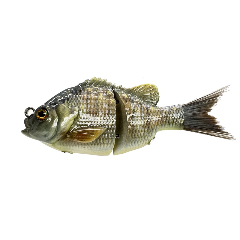 5 Bluegill Swim Bait|Blue Gill|Pin Fish|Myan Cichlid|Chilly Gilly|Custom Paint Job!