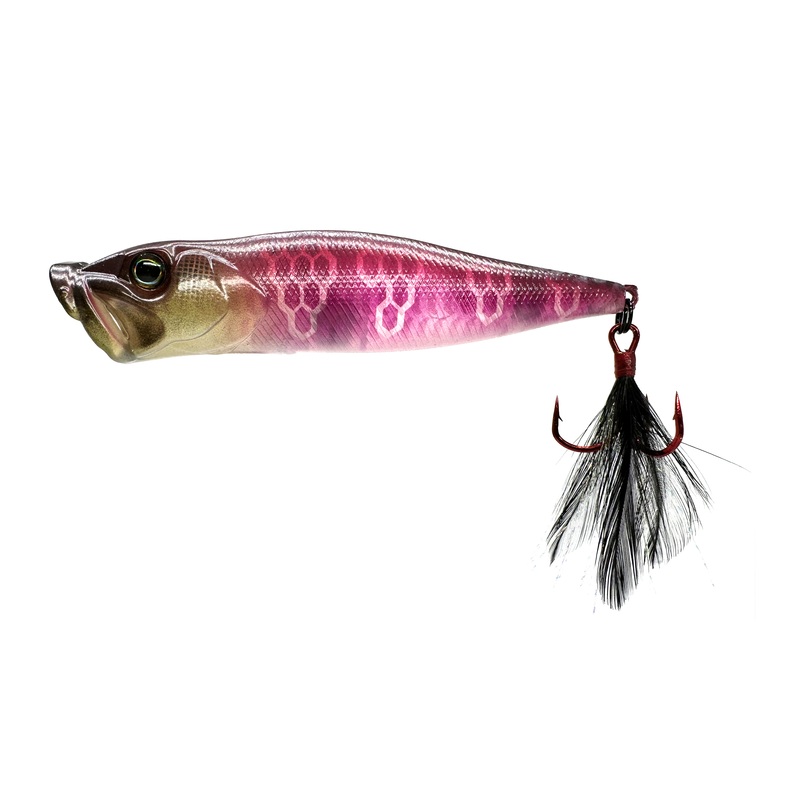 Custom 3.5in Popper|BlueGill|Mike Teach Creek Chub|Ghost|Ghost Purple|Blue Gill|Gizzard Shad|Ghost Perch|Perch|Custom Paint Job!