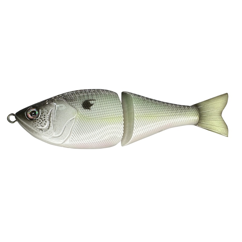 6 Player Glide Bait|Myan Cichlid|Peacock Bass|Threadfin Shad|Regurgitated Shad v2|Green Gizzard Shad|Pearl Gizzard Shad|Tennessee Shad|Golden Shiner|Perch|Custom Paint Job!|None|Dirty Belly|Bleeding Gills|Metal Foil +$10|Holographic Foil +$10