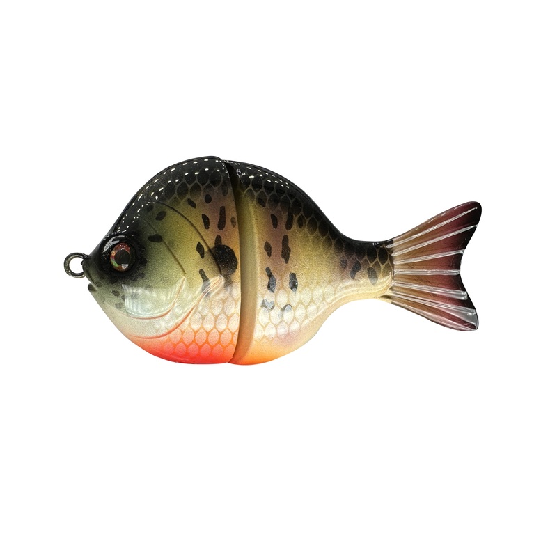 3 Compact Swim Bait (Sale)|Fire Belly Gill|Get a Custom Paint Job!