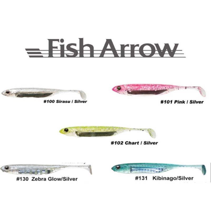 Fish Arrow Flash-J Shad 4sw | 4g | 5/pck