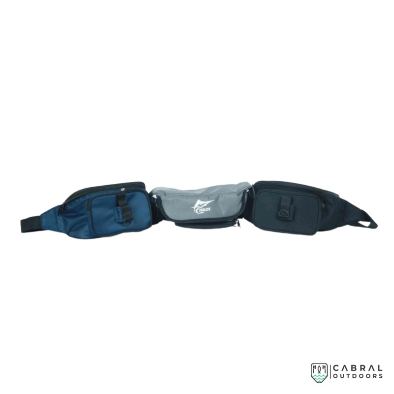 Scaless Economy Waist Pouch|Black|Blue|Grey