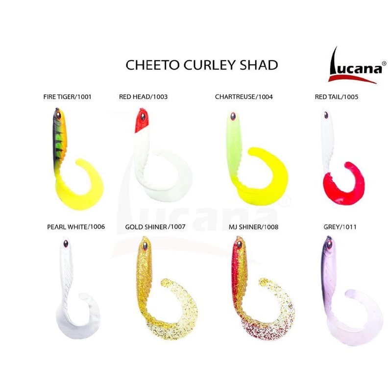 Lucana Cheeto Curve Shade Fishing Lure | Size: 13cm | 10.8g | 3pcs/pk