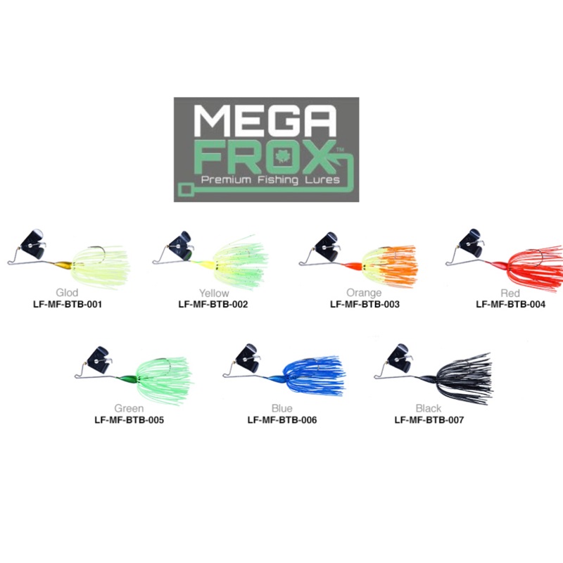Lure Factory MEGAFROX Battle Buzz Spinner 14g | 10 cm | size 3/0 | 1pcs/pkt