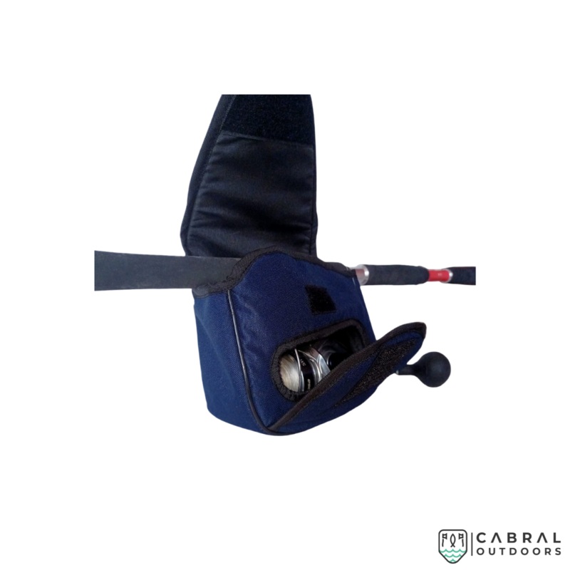 Scaless Premium Reel Pouch With Rod Holder