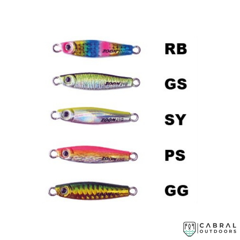 Crimson Zoom Jig  40-60g|40g|60g|Pink Silver|Green Gold|Silver Yellow|Rainbow|Green Silver