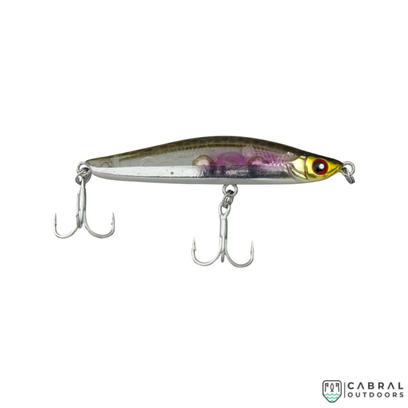 FishArt Wriggling | 50mm | 3g|Anchovy|Striped Purple|Yellow Headed Pearl|Fire Orange