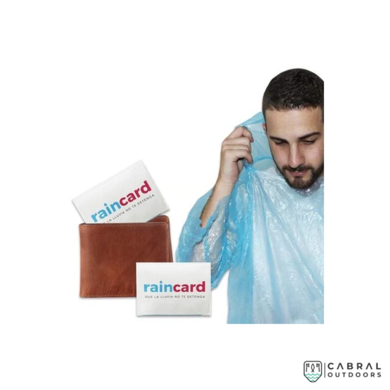 Rain Card | Poncho | Travel Rain Coat