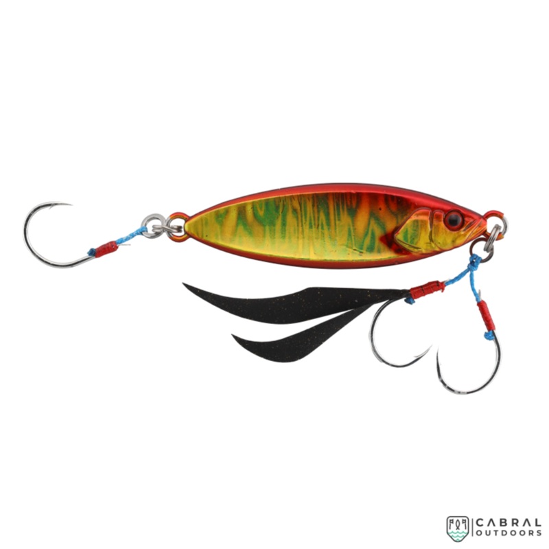 Jackall Flag Trap Leaf |40g|Red & Gold /Magma Wave HL|Grikin/Border HL|Grikin Glow Stripe/ Magma Wave HL