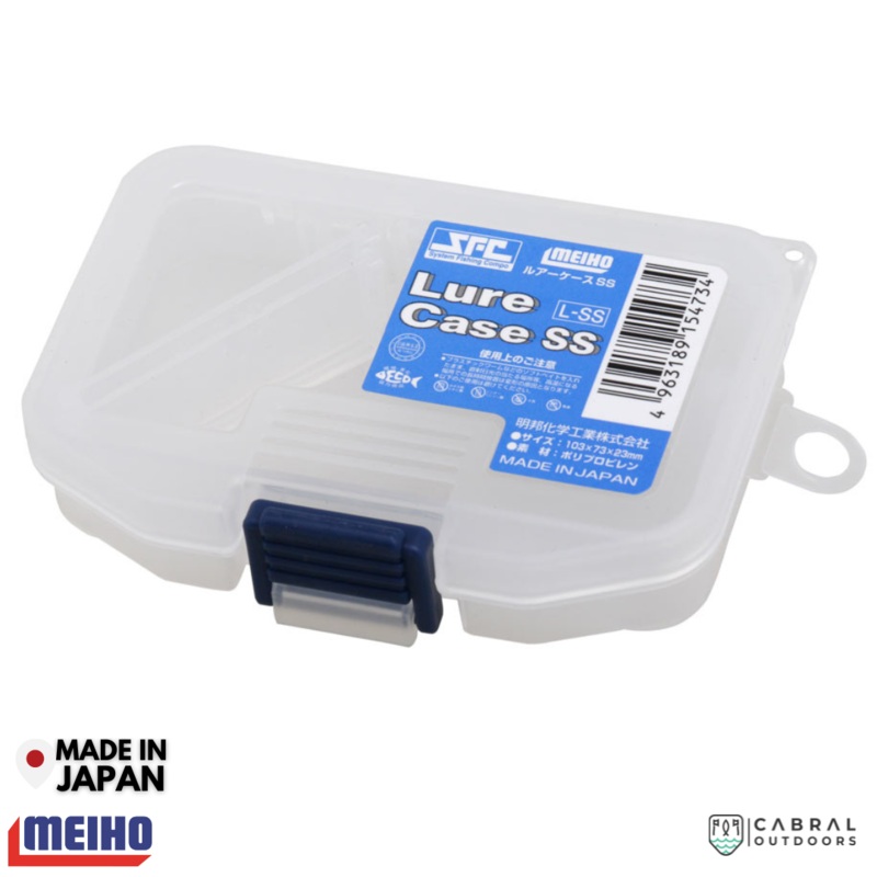 Meiho Lure Case SS | 4 Compartments Tackle Box