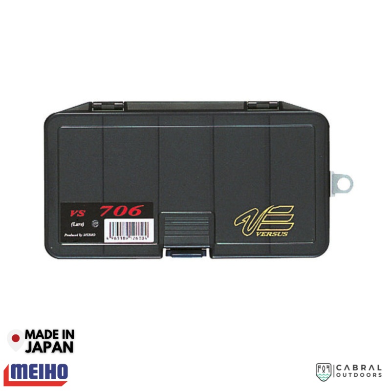 Meiho VS-706 | 5 Compartments Tackle Box