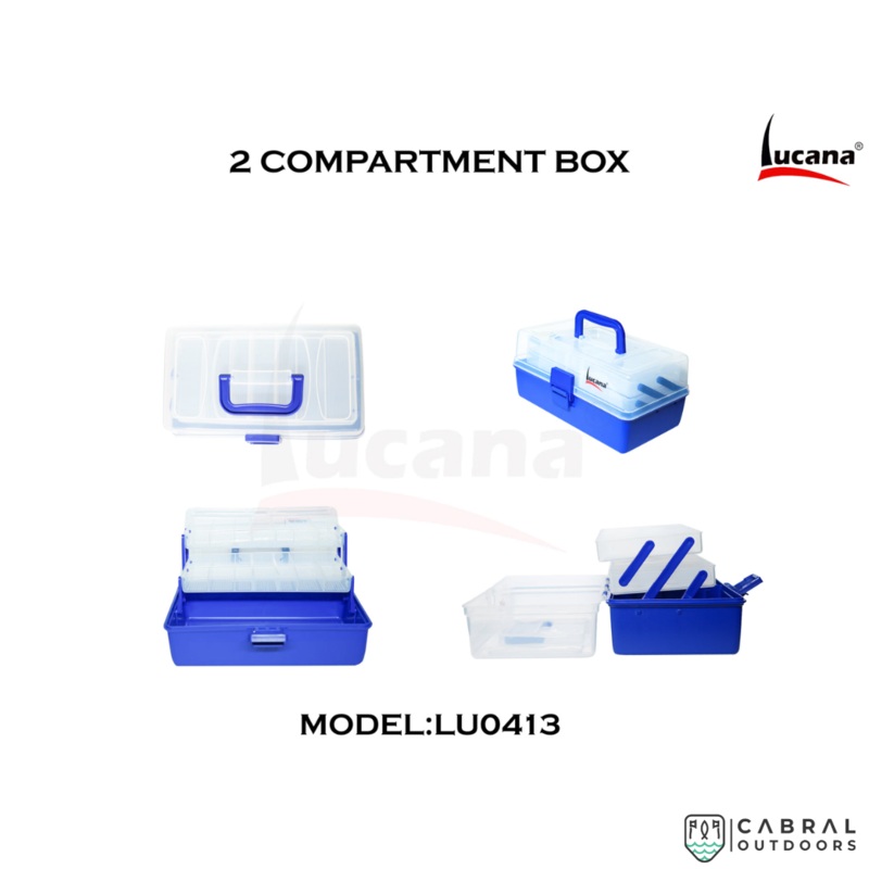 Lucana 2 Layer Tackle Box