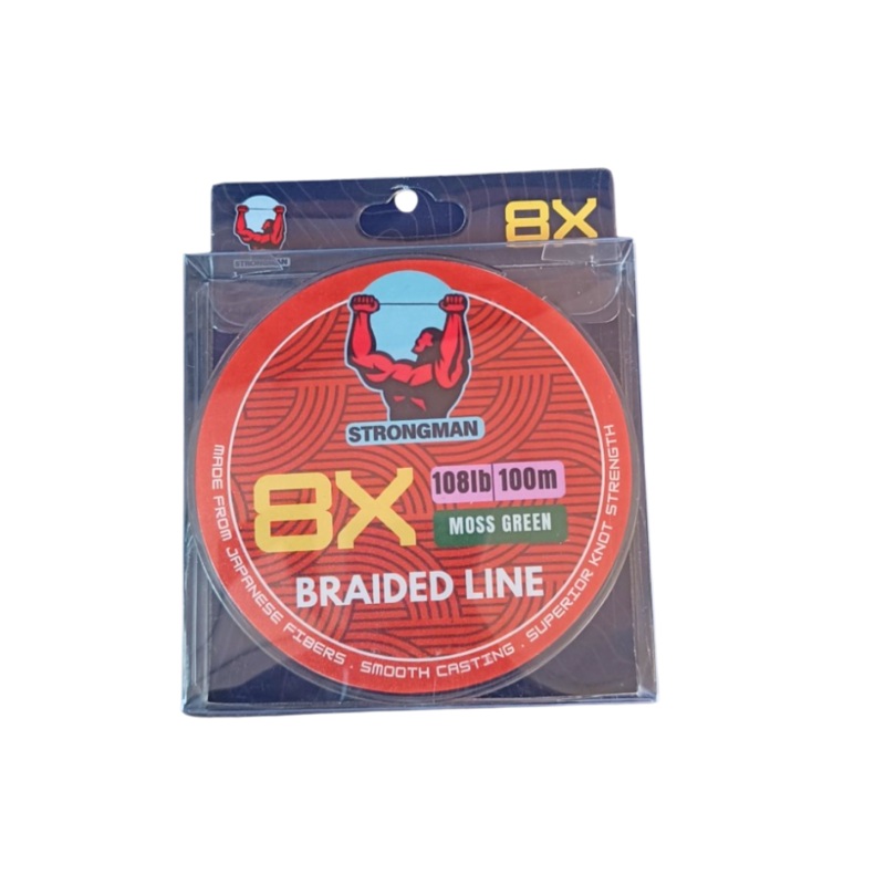 Strongman  8X Braided Line | 26lb-108lb | 100-300m