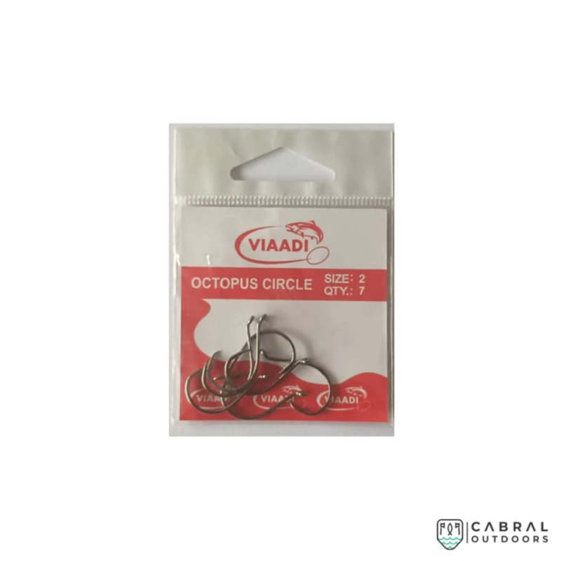 Viaadi Octopus Circle  Hooks | Size: 1-8/0