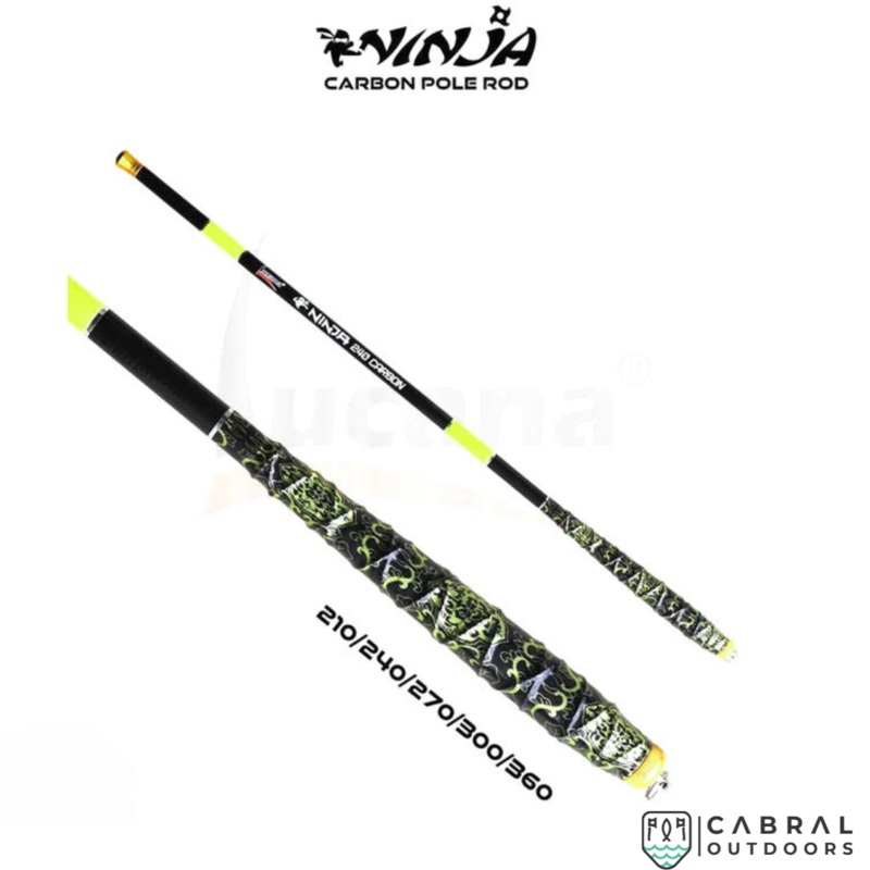 [B-Stock] Lucana Ninja Carbon Pole Rod | 7ft