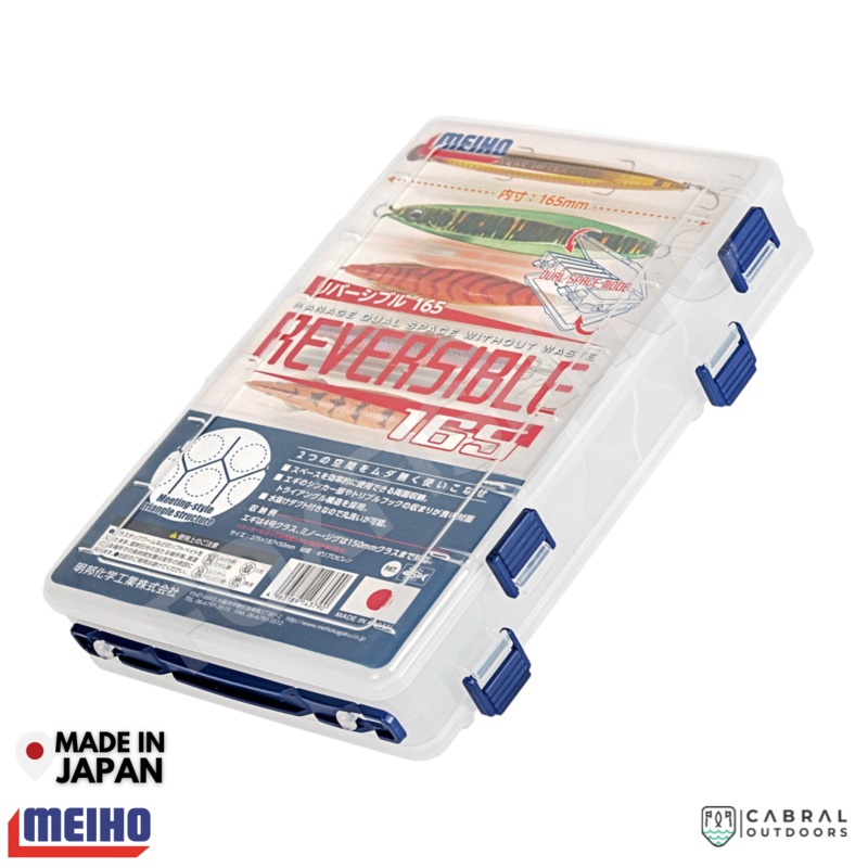 Meiho Reversible 165 | 14 Compartments Tackle Box