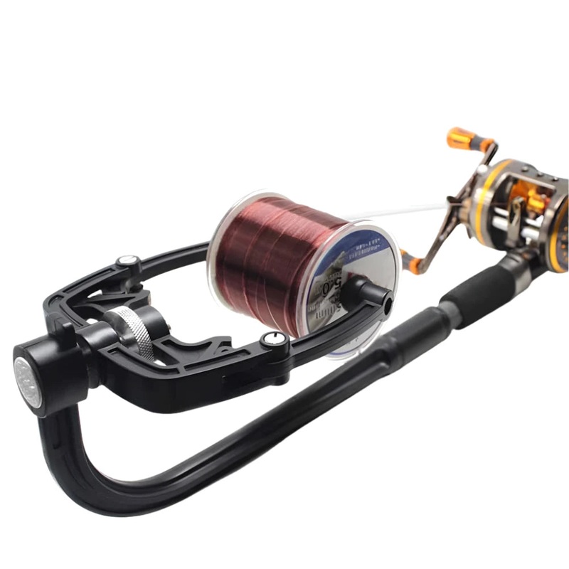 Universal Fishing Line Spooling Tool  Easy Reel Setup Aid