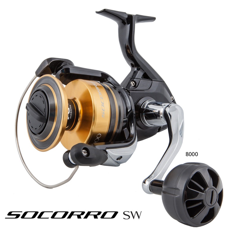 Shimano Socorro SW Reel|SW5000|SW6000|SW8000|SW10000