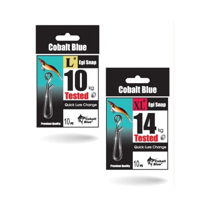 Cobalt Blue Egi Lure Snap|L|XL