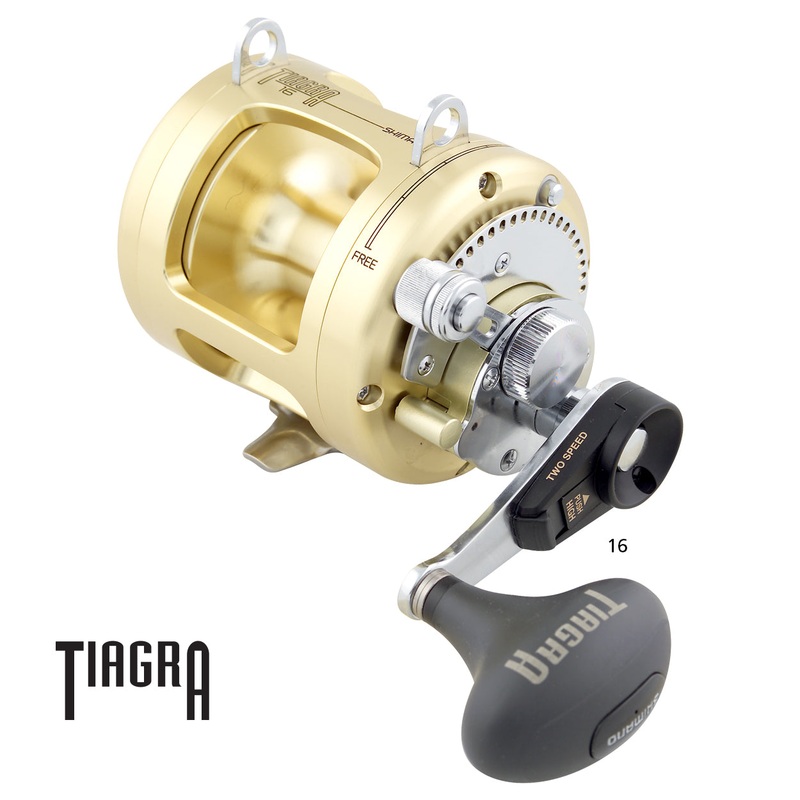 Shimano Tiagra Overhead Reel|30A|30WLRSA|50A|50WA|50WLRSA|80WA