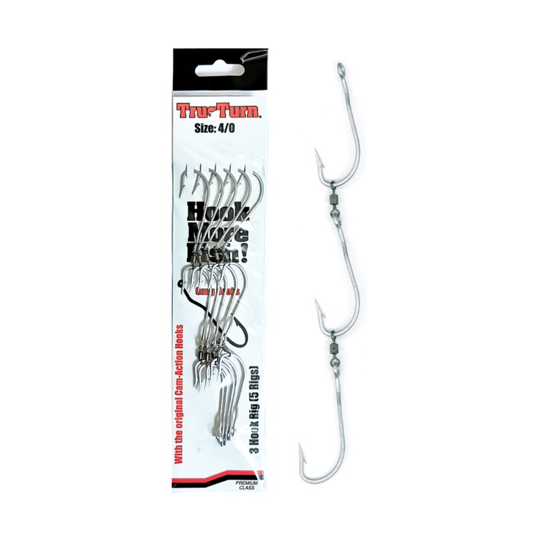 Tru Turn Gang Hooks 3 Hooks 5 Sets