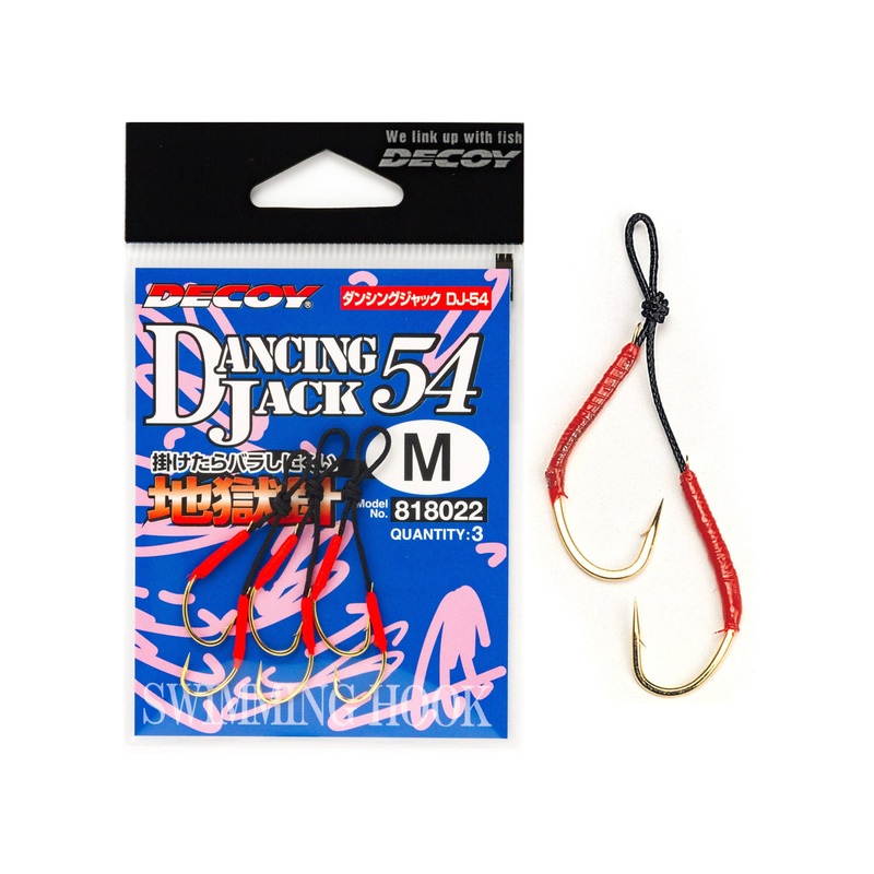 DECOY Dancing Jack 54 Assist Hooks