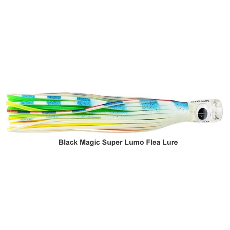 Black Magic Super Lumo Lure|FLEA (Unrigged)|FLEA (Rigged)|SAURY (Unrigged)|SAURY (Rigged)