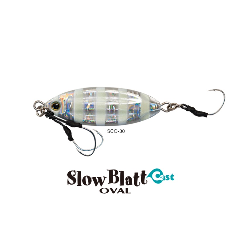 Palms Slow Blatt Cast Oval Metal Jig 40g
